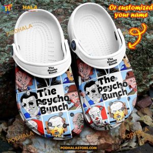 Custom Name The Horror Movies Funny Clog Shoes, Halloween Crocs