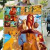 Custom Name The Lion King Quilt Blanket, Gifts For Disney Lovers
