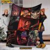 Custom Name with Freddy Krueger Fleece Blanket, Serial Killers Quilt
