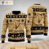 Custom Name with Guinness Christmas Ugly Sweater 3D For Women Men