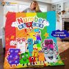 Custom Numberblocks Blanket, Numberblocks Quilt