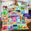 Custom name with Numberblocks Fleece Blanket, Numberblocks Quilt Gift