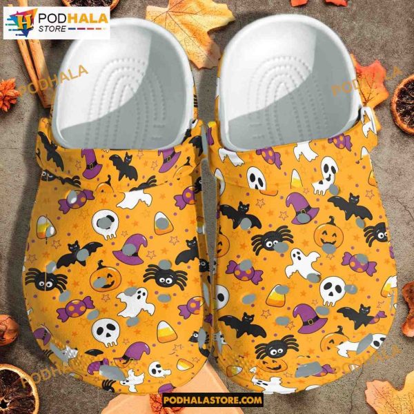 Cute Icons Halloween Collection Boy Girl Adults Kids Halloween Crocs