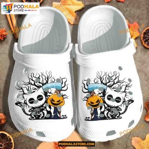 Cute Skull Cat Witch Pumpkin Halloween Crocs Shoescrocband, Adults Kids Halloween Crocs