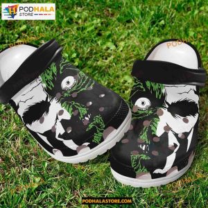 DC Horror Mask Crocs Classic Clogs Shoes, Adults Kids Halloween Crocs