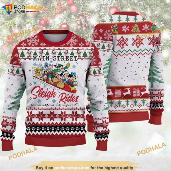 DN 2023 Leigh Rides Ugly Christmas Sweater, Xmas 3D Sweater