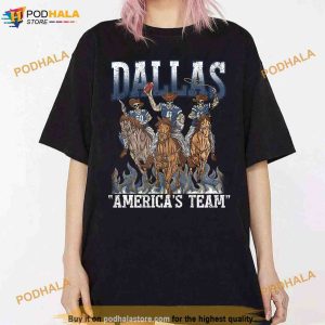 Dallas Cowboys Americas Team 3D Hoodie All Over Print Dallas Cowboys  Fathers Day Gifts - T-shirts Low Price