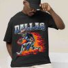 Dallas Football Bootleg Shirt, Skull Cowboys Player Football NFL Sweatshirt