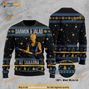 Darmok And Jalad At Tanagra Knitted Xmas 3D Ugly Christmas Sweater