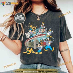 Disney Epcot Shirt, Epcot Shirt Family, Retro Mickey Shirt