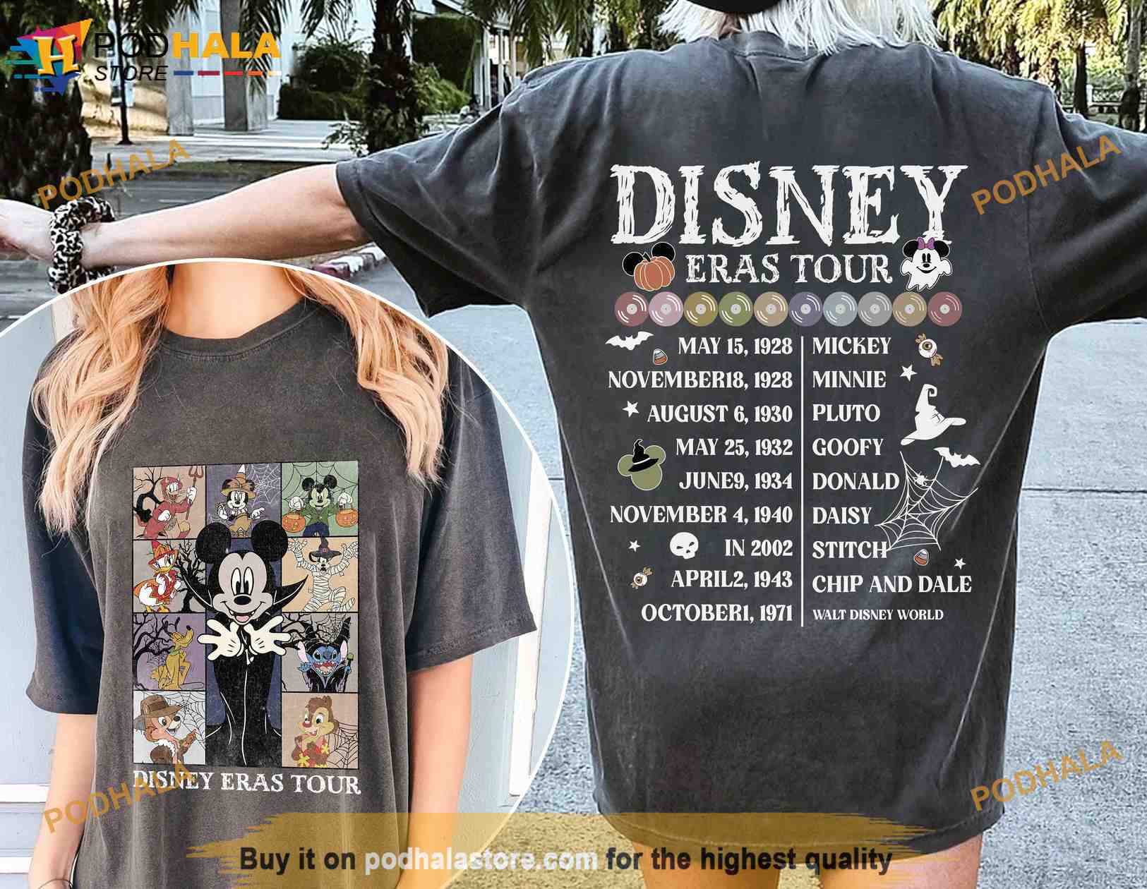Disney Adult Shirt - Mickey and Friends Baseball Jersey