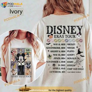 Disney Eras Tour Comfort Colors Shirt Mickey and Friends Halloween Shirt 2