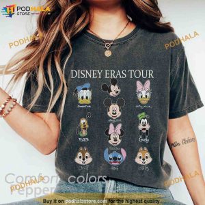 Disney Eras Tour Mickey and Friends Comfort Colors Shirt Disney Woman Shirt 3