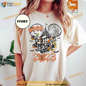Disney Halloween 2023 Comfort Colors Shirt Mickey and Friends Halloween Shirt Disney Halloween Shirts 2