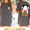 Disney Mickey Ghost Halloween Dual Design Comfort Colors Shirt, Gifts For Disney Lovers
