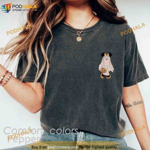 Disney Mickey Minnie Ghost Halloween Comfort Colors Shirt Disney Halloween Family Gift 2