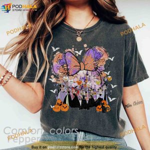 Disney Princess Halloween Comfort Colors Shirt Disney Halloween Women Shirt 2