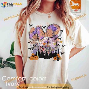 Disney Princess Halloween Comfort Colors Shirt Disney Halloween Women Shirt 3