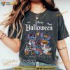Disney Stitch Horror Halloween Comfort Colors Shirt, Halloween Family Matching Tee