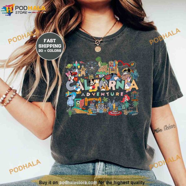Disneyland California Adventure Shirt, Vintage Disneyland Shirt, Disneyland Trip Shirt