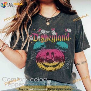 Disneyland Halloween Comfort Colors Shirt Mickey Pumpkin Shirt Spooky Season Shirt 2