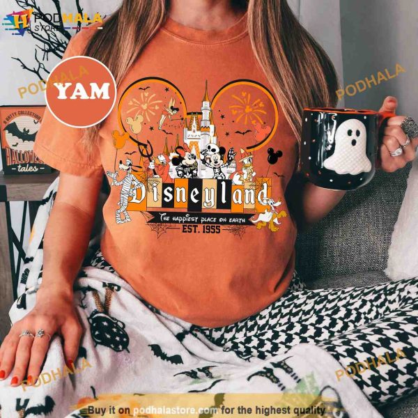 Disneyland Halloween Family Comfort Colors Shirt, Disney Halloween Shirt