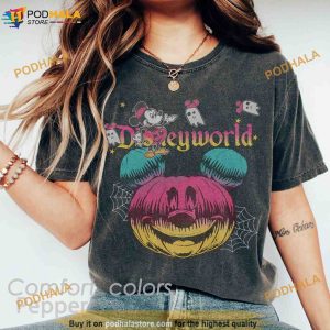 Disneyworld Halloween Comfort Colors Shirt Mickey Pumpkin Shirt Halloween Matching Shirt 2
