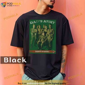 Don't Panic Dads Army Comfort Colors Shirt 2