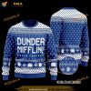 Dunder Mifflin Paper Company, The Office Knitted Christmas 3D Funny Sweater, Xmas Gifts