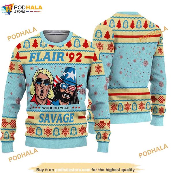 Flair 92 Savage Christmas Family Christmas Sweater