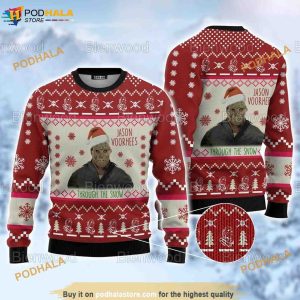 Friday The 13th Jason Voorhees Christmas 3D Family Christmas Sweater