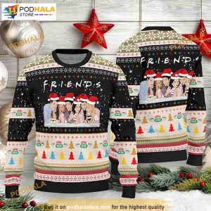 Friends TV Show 3D Funny Womens Christmas Sweaters