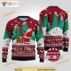 Funny Elf Santa Selfie 3D Ugly Holiday Sweaters