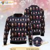 Funny Pig And Snowman Pattern Xmas Sweater, Christmas Gifts