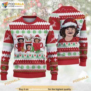 GMatarazzoLove Knitted Xmas 3D Naughty Ugly Christmas Sweater