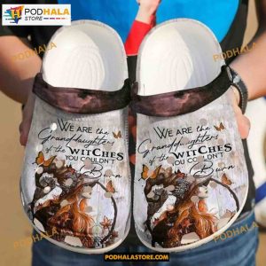 Granddaughter Of The Witches Butterfliess Baby Girls Clog Shoes Halloween Crocs