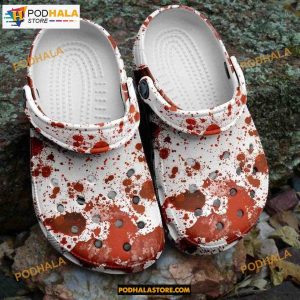 Halloween Blood Stains Crocband Clogs Shoes Halloween Crocs
