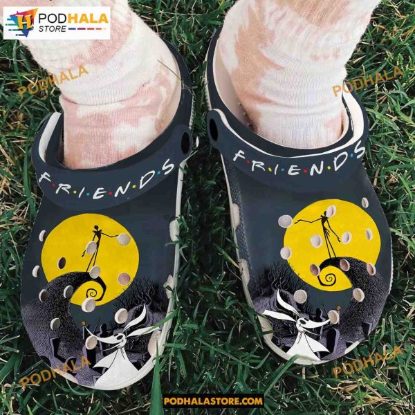 Halloween Friend Nightmare Before Christmas Moonlight Crocband Clogs Halloween Crocs