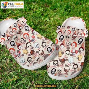 Halloween Horror Movie Characters Classic Clogs Shoes Crocs