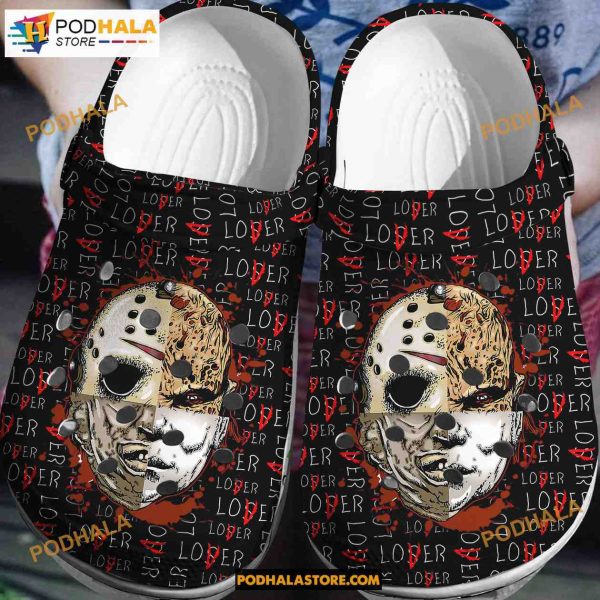 Halloween Horror Movies 3D Clog Shoes Halloween Crocs