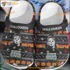 Halloween Pumpkin Michael Myers Adults Kids Halloween Crocs