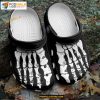 Halloween Skeleton Foot Black Classic Clogs Shoes Halloween Crocs