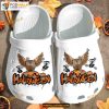 Halloween The Owl On Pumpkin Crocband Clogs Halloween Crocs