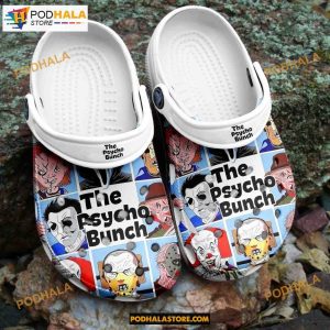 Halloween The Psycho Bunch Clog Shoes Halloween Crocs