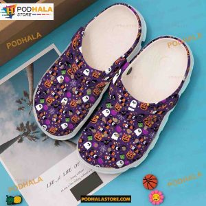 Halloween Trick Or Treat Gift For Lover Rubber clog Shoes Halloween Crocs