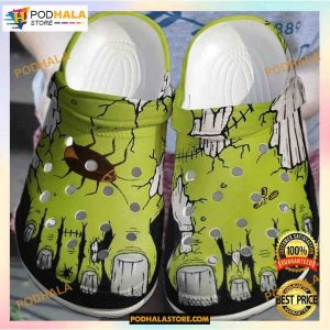 Halloween Zombie Feet Crocband Clogs Halloween Crocs