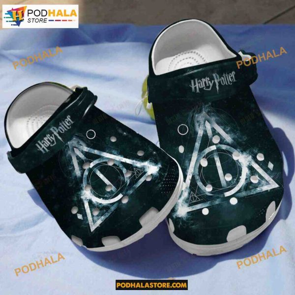 Harry Potter The Deathly Hallows Classic Clogs Shoes Halloween Crocs