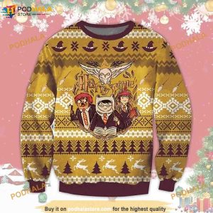 Harry's Time Love Movie Christmas 3D Funny Ugly Sweater, Funny Xmas Gifts