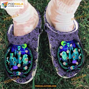 Haunted Mansion Ghost Crocband Clogs Halloween Crocs