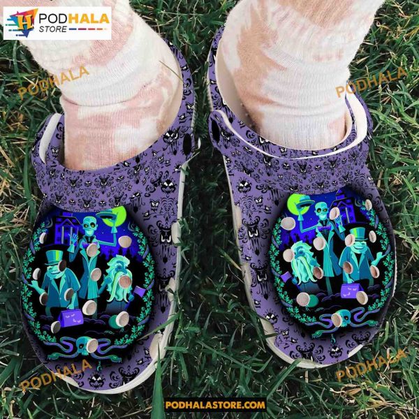 Haunted Mansion Ghost Crocband Clogs Halloween Crocs